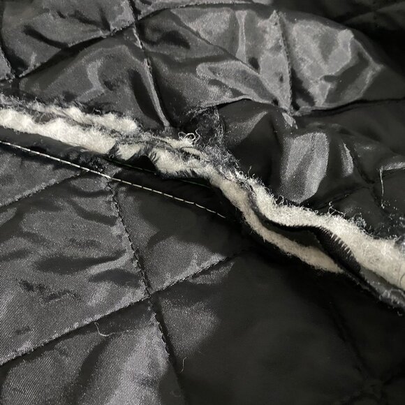 Vintage Lined Black Jacket - Picture 3 of 5